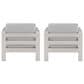 Linon Home Decor Karah Patio Arm Chair in Grey (Set of 2), , large