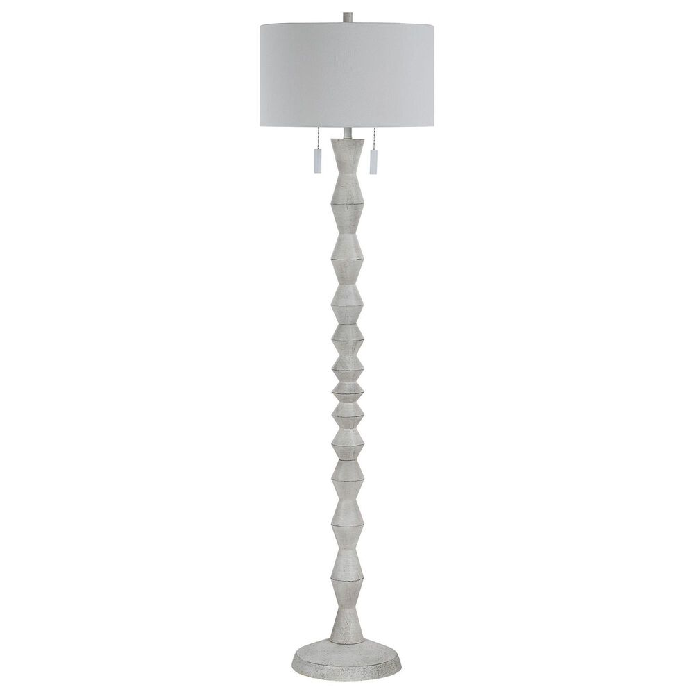 Renwil Sorriso Floor Lamp in White, , large