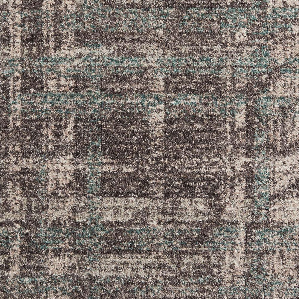 Angela Rose Ember 2&#39;3&quot; x 3&#39;10&quot; Espresso and Multicolor Area Rug, , large