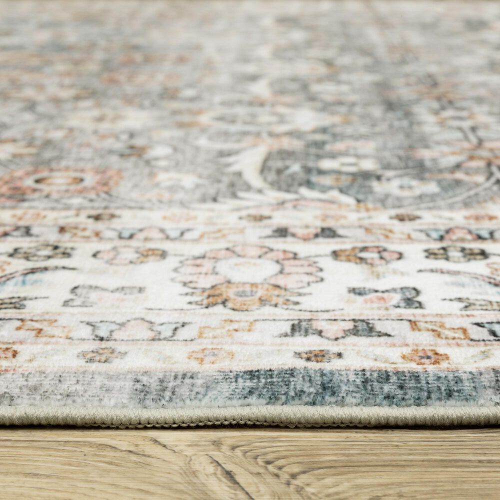 Oriental Weavers Sumter 2&#39; x 3&#39; Grey and Ivory Area Rug, , large