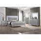 New Heritage Design Valentino Dresser Mirror in White and Silver, , large