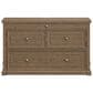 Richlands Furniture Soren Wood Twin 2 Door Desk Dream Console with Mattress and Cover in Light Oak, , large