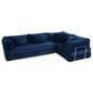 Jaxx Unsofa 2-Piece Modular Right Facing L-Shaped Sectional in Midnight Blue, , large