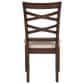 Coaster Barton 5-Piece Round Dining Set in Dark Brown, , large