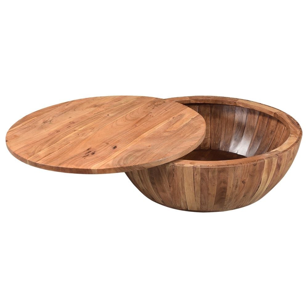 Moe&#39;s Home Collection Eske Storage Coffee Table in Natural, , large