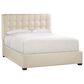Bernhardt Avery King Upholstered Panel Bed in Cream, , large