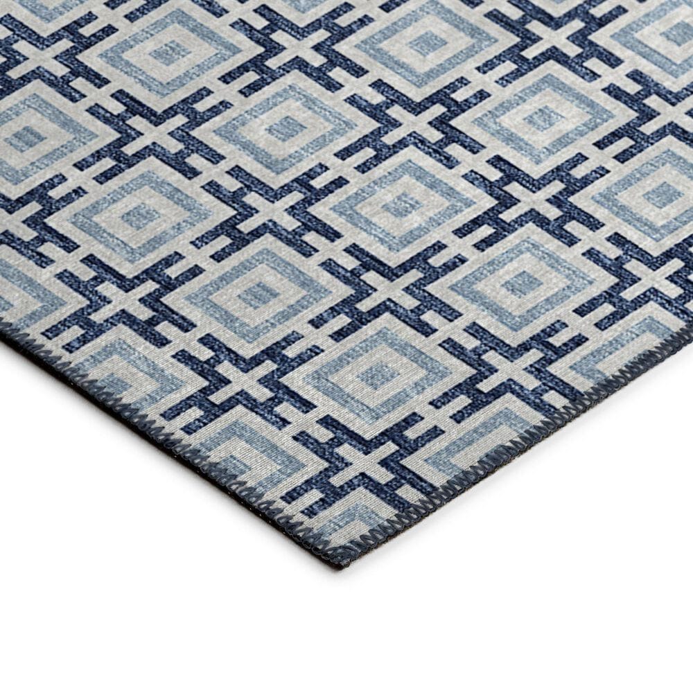 Dalyn Rug Company Marlo 1&#39;8&quot; x 2&#39;6&quot; Navy Indoor/Outdoor Area Rug, , large