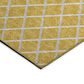 Dalyn Rug Company York 1"8" x 2"6" Gold Indoor/Outdoor Area Rug, , large