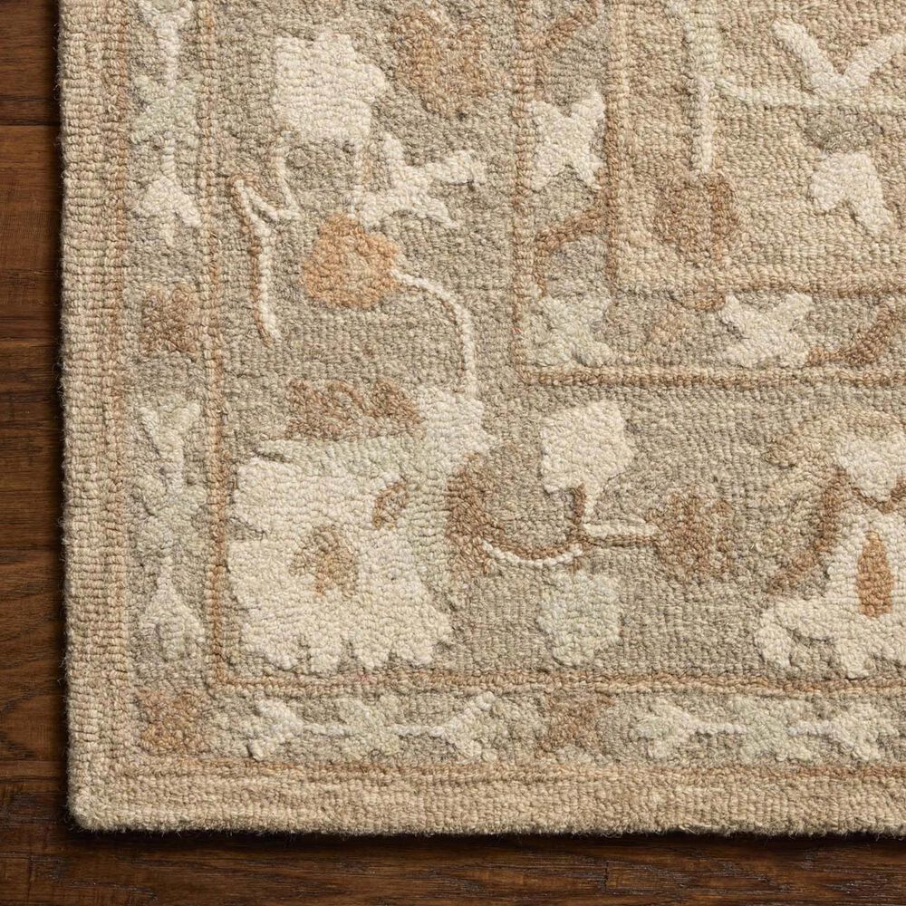 Chris Loves Julia x Loloi Dorothea Khaki and Dove 7'9" x 9'9" Area Rug, , large