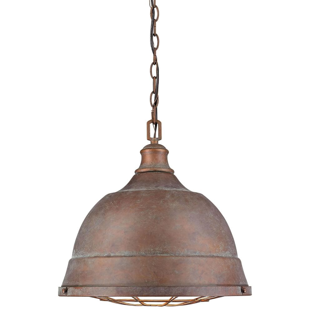 Golden Lighting Bartlett 2-Light Pendant in Copper Patina, , large