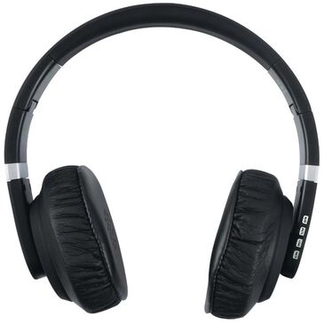 MobileSpec Premium Bluetooth Wireless Folding Headphones in Black, , large