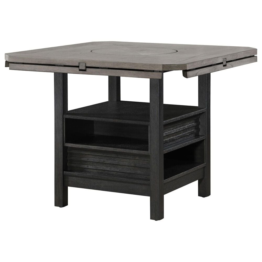 Crown Mark 7-Piece Dining Set in Black and Grey, , large