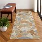 Dalyn Rug Company Kenner Geometric Copper 2"3" x 7"6" Runner, , large