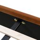 Jennifer Taylor Home Archie Upholstered Platform Bed Frame in Burnt Orange, , large