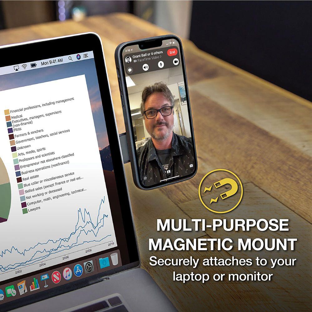 Scosche MagicMount Magnetic Phone Mount in Black, , large