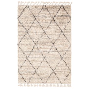 Central Oriental Castle Finley 7"10" x 9"10" Cream and Beige Area Rug, , large