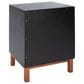 Safavieh Tegan 2-Drawer Nightstand in Black, , large