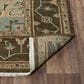 RIZZY Belmont 6" x 9" Dark Brown and Light Blue Area Rug, , large