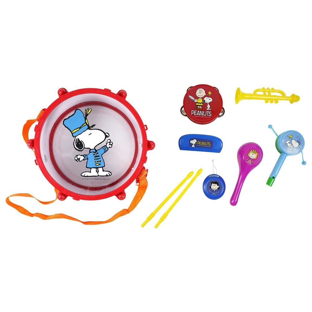 Peanuts 9-Piece All-in-One Band Musical Toy Set in Multicolor, , large