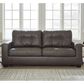 Ashley Barlin Mills Stationary Queen Sleeper Sofa in Umber, , large