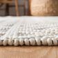 Safavieh Natura NAT353A 10" x 14" Ivory and Black Area Rug, , large