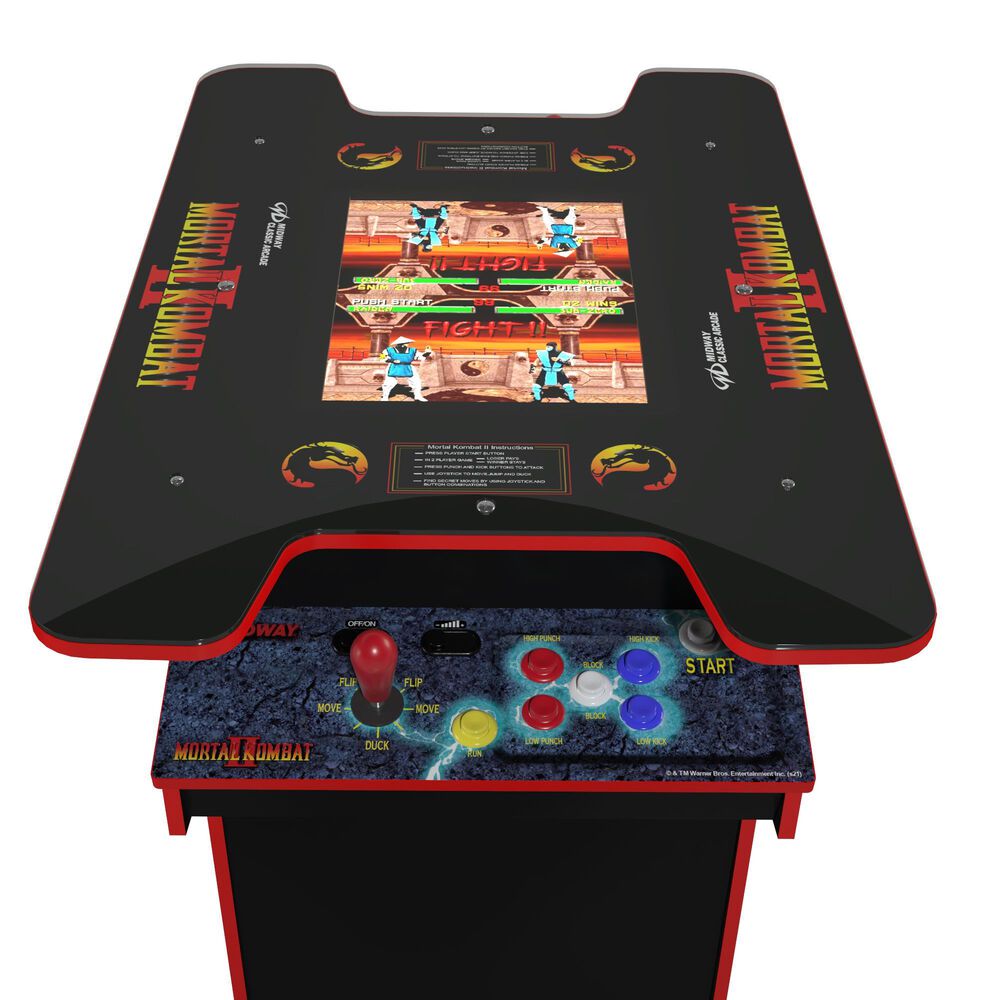 Arcade1up Mortal Kombat II HeadtoHead Arcade Table Nebraska