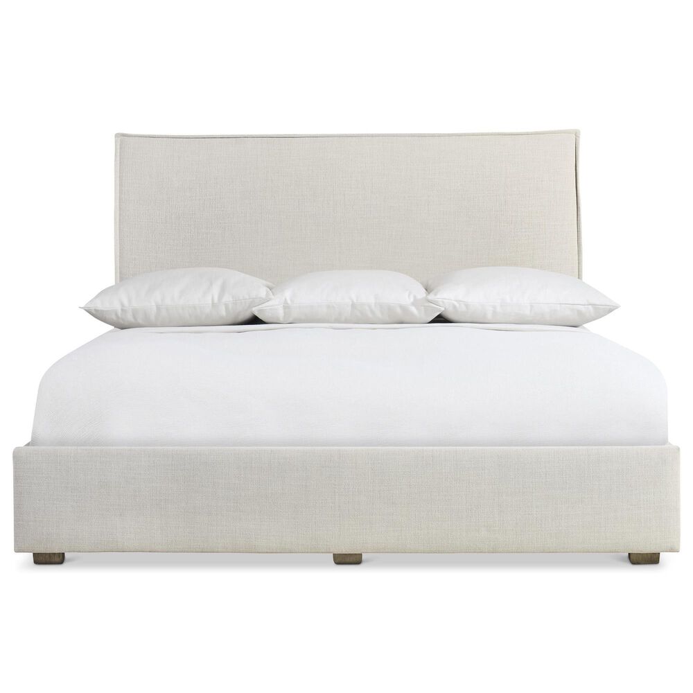 Bernhardt Sawyer Queen Upholstered Storage Bed in White, , large