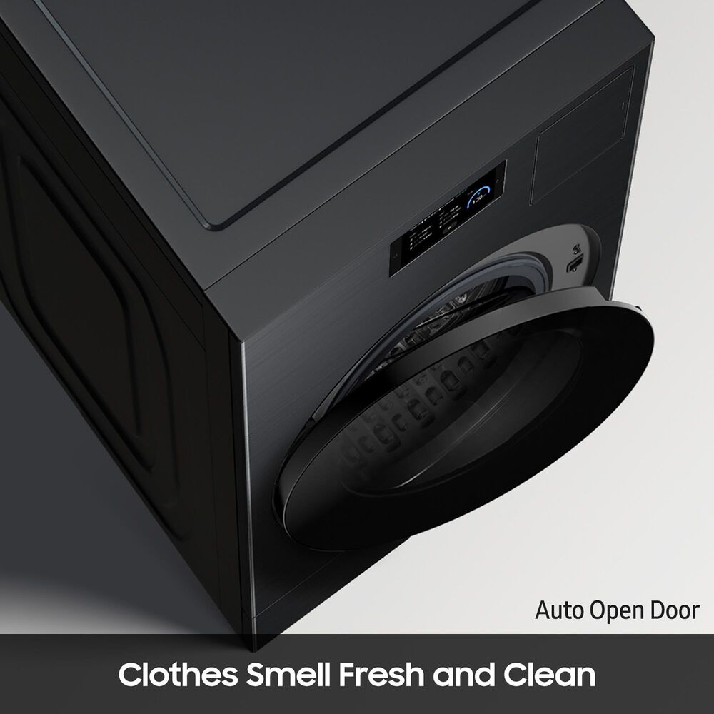 Samsung Bespoke 5.3 Cu. Ft. All-in-One Ultra Washer with AI Laundry Ventless Heat Pump Dryer Combo in Brushed Black, , large
