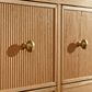 Kohler Malin 60" Double Bathroom Vanity in White Oak with 3 cm White Quartz Top and Rectangular Sinks, , large