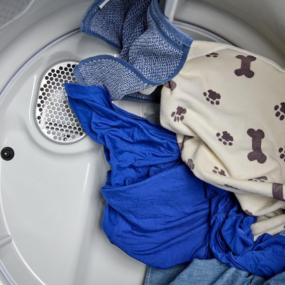 Maytag 4.8 Cu. Ft. Pet Pro Top Load Washer and 7.0 Cu. Ft. Electric Dryer Laundry Pair in White, , large