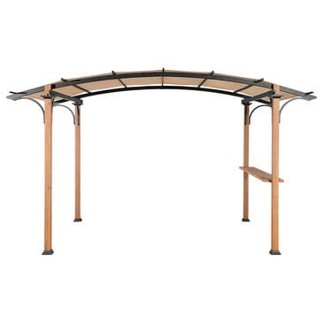 Sunwell Garden 10" Patio Pergola in Natural, , large
