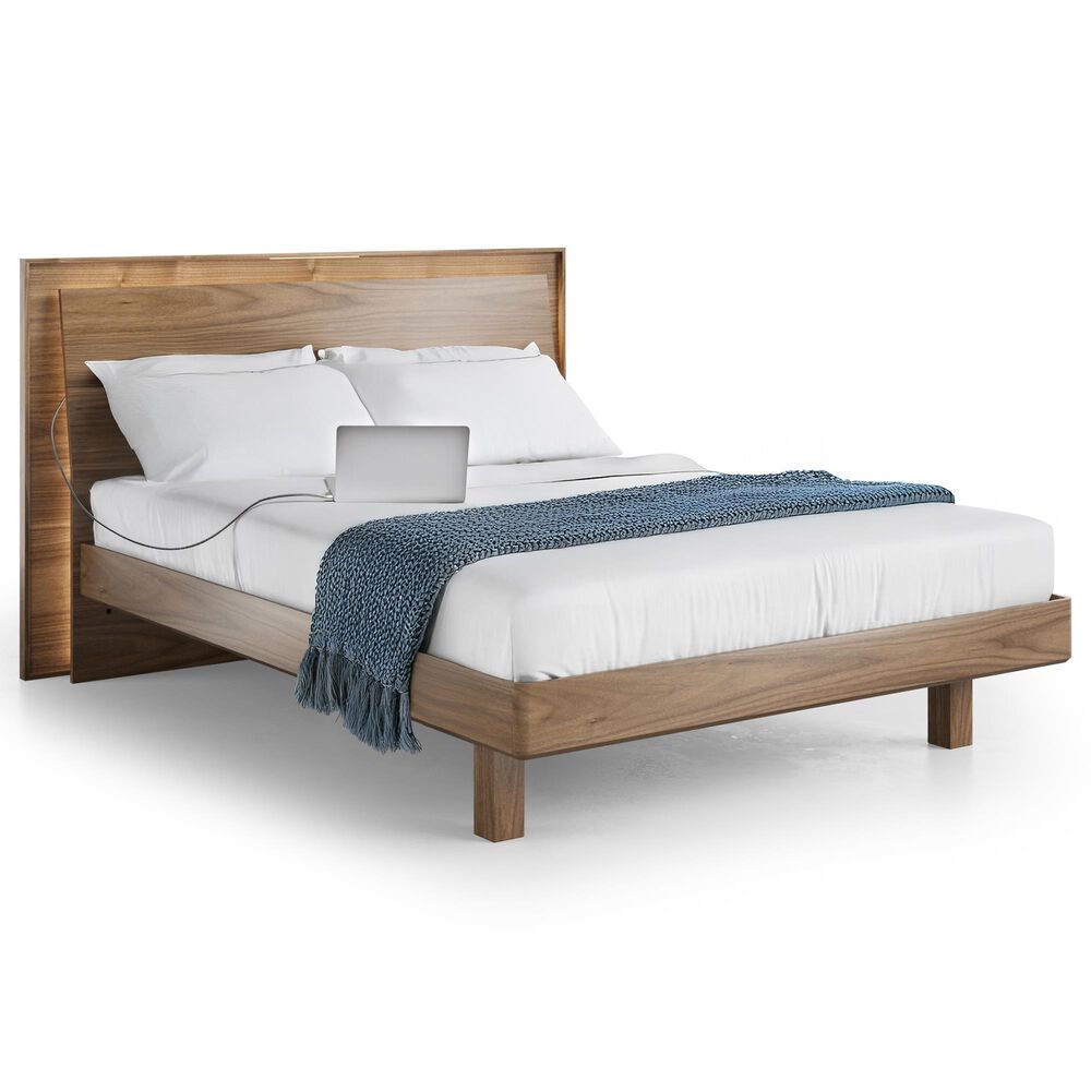 BDI Kava 3-Piece Queen Bedroom Set in Natural Walnut, , large
