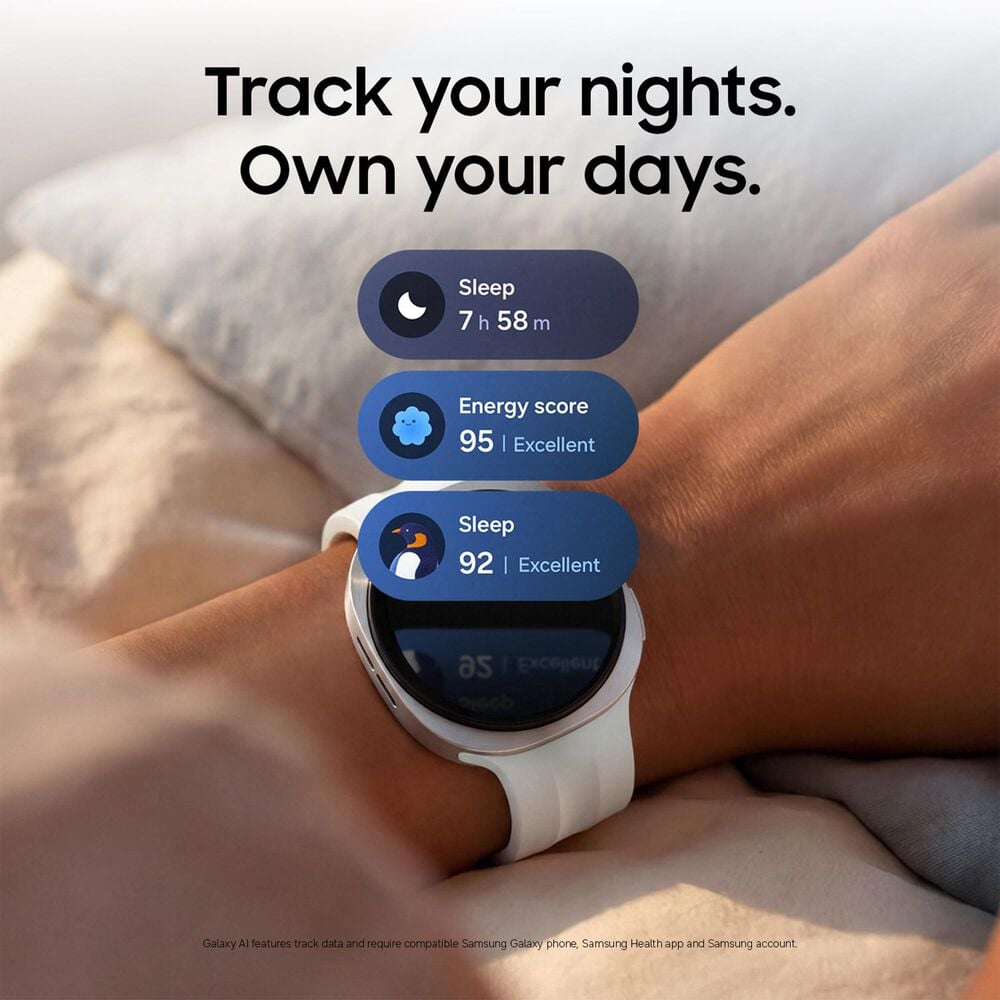 Samsung Galaxy Watch9 44mm in BT Silver, , large