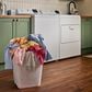 WHIRLPOOL 4.3 Cu. Ft. Top Load Agitator Washer and 7.0 Cu. Ft. Electric Front Load Dryer with Glass Lid Laundry Pair in White, , large