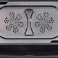 Bertazzoni Heritage Series 36" Dual Fuel Range with 6 Brass Burner in Stainless Steel and Gold, , large