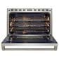 Wolf Appliances 36" Dual Fuel Range with 4 Burners in Stainless Steel, , large