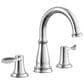 Kohler Bellera Widespread Bathroom Sink Faucet in Polished Chrome, , large