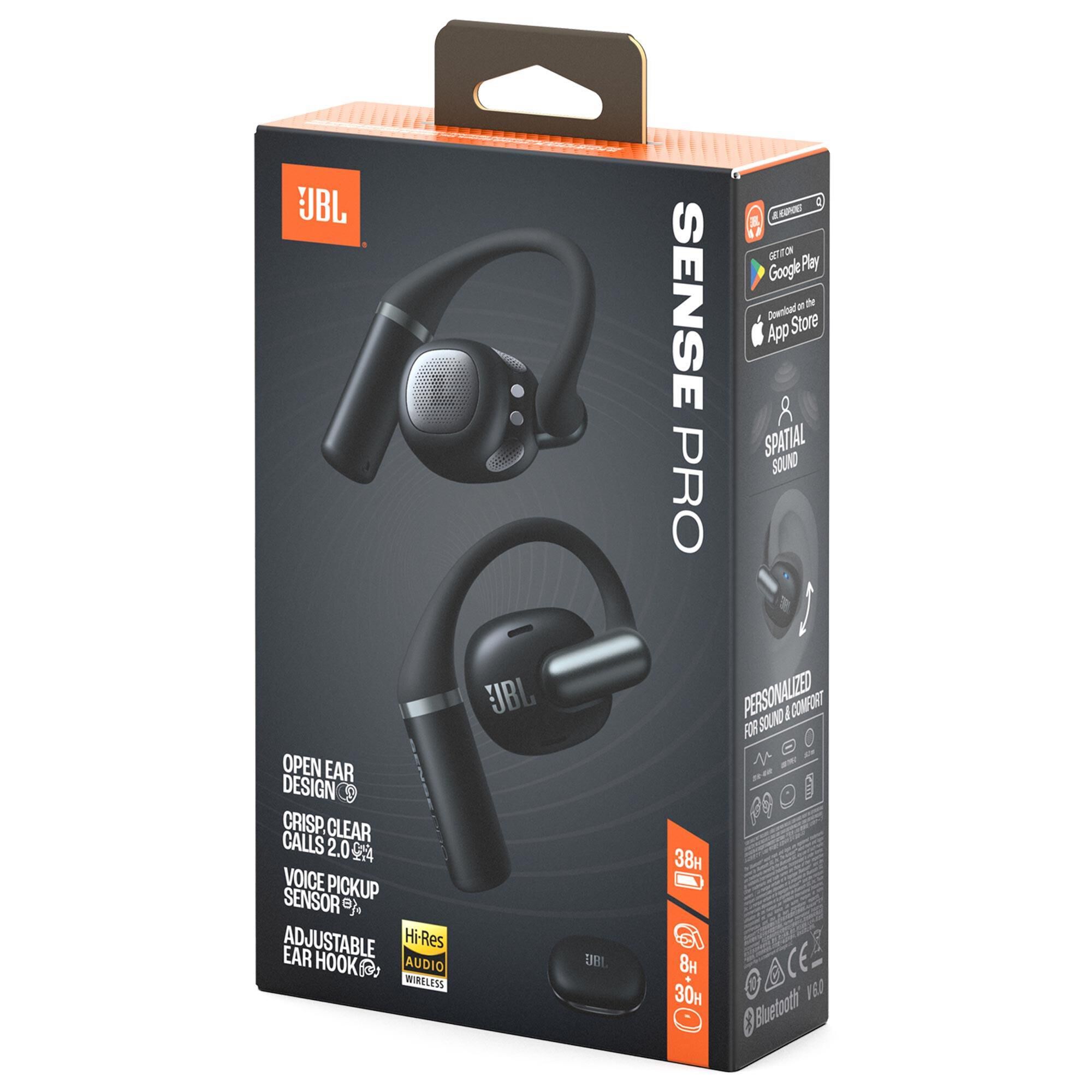 【新品未開封】JBL SENSE PRO ブラック JBL Sense Pro True Wireless Open-Ear Headphones in Black