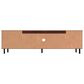 Dayton Mosholu 66" TV Stand in Black and Nut Brown, , large