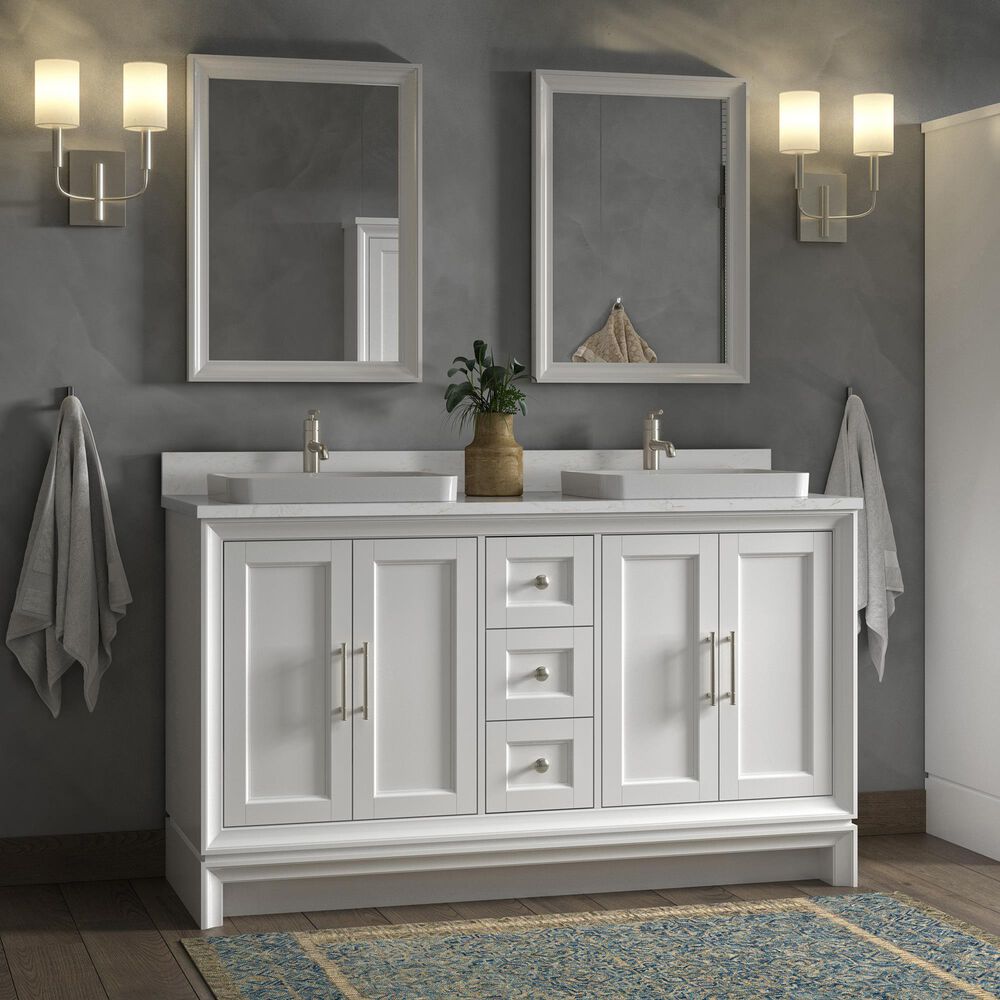 Greentouch ED Ellen DeGeneres Anaheim 60" Double Bathroom Vanity in