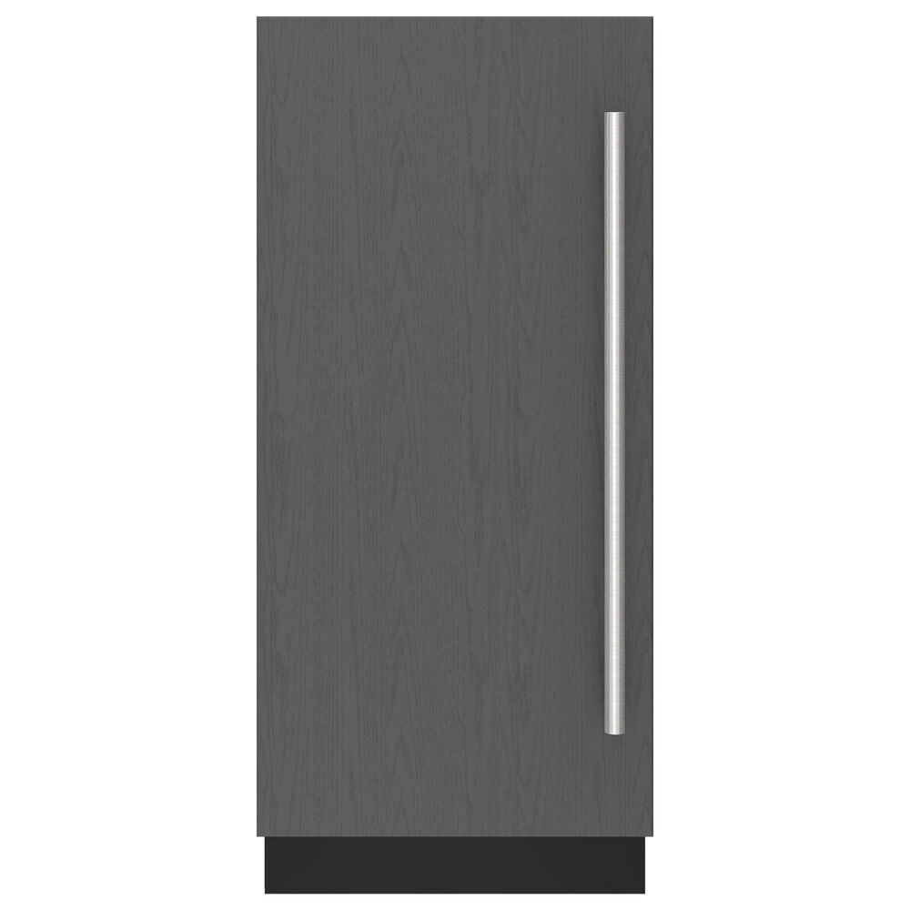 Sub-Zero 15" Undercounter Solid Overlay Door with Left Hinge in Stainless Steel, , large