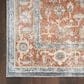 Nourison Astra Machine Washable ASW11 5"3" x 7" Denim and Multicolor Area Rug, , large