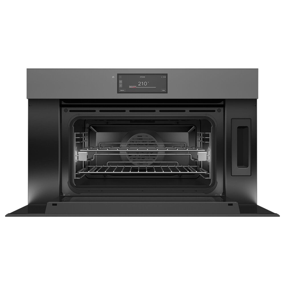 Fisher &amp; Paykel 1.9 Cu. Ft. Minimal Compact Convection Speed Oven in Gray, , large