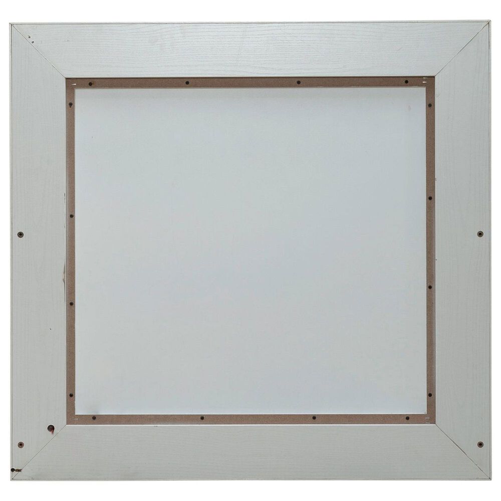 Belle Furnishings Reflections Lighted Dresser Mirror in Pearl White and Rhinestone, , large