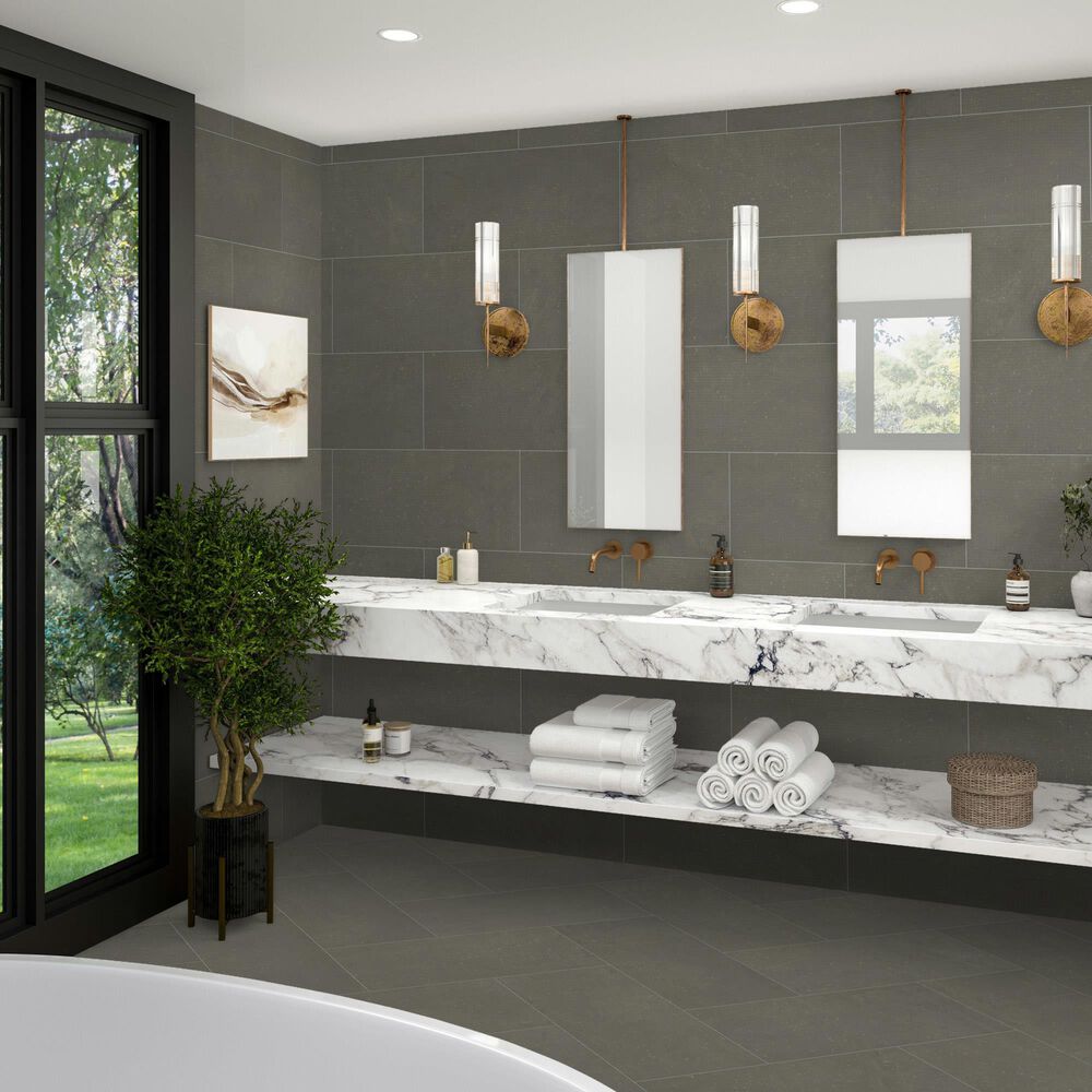 Dal-Tile Exposition Cameo 12" x 24" Woven Porcelain Tile, , large