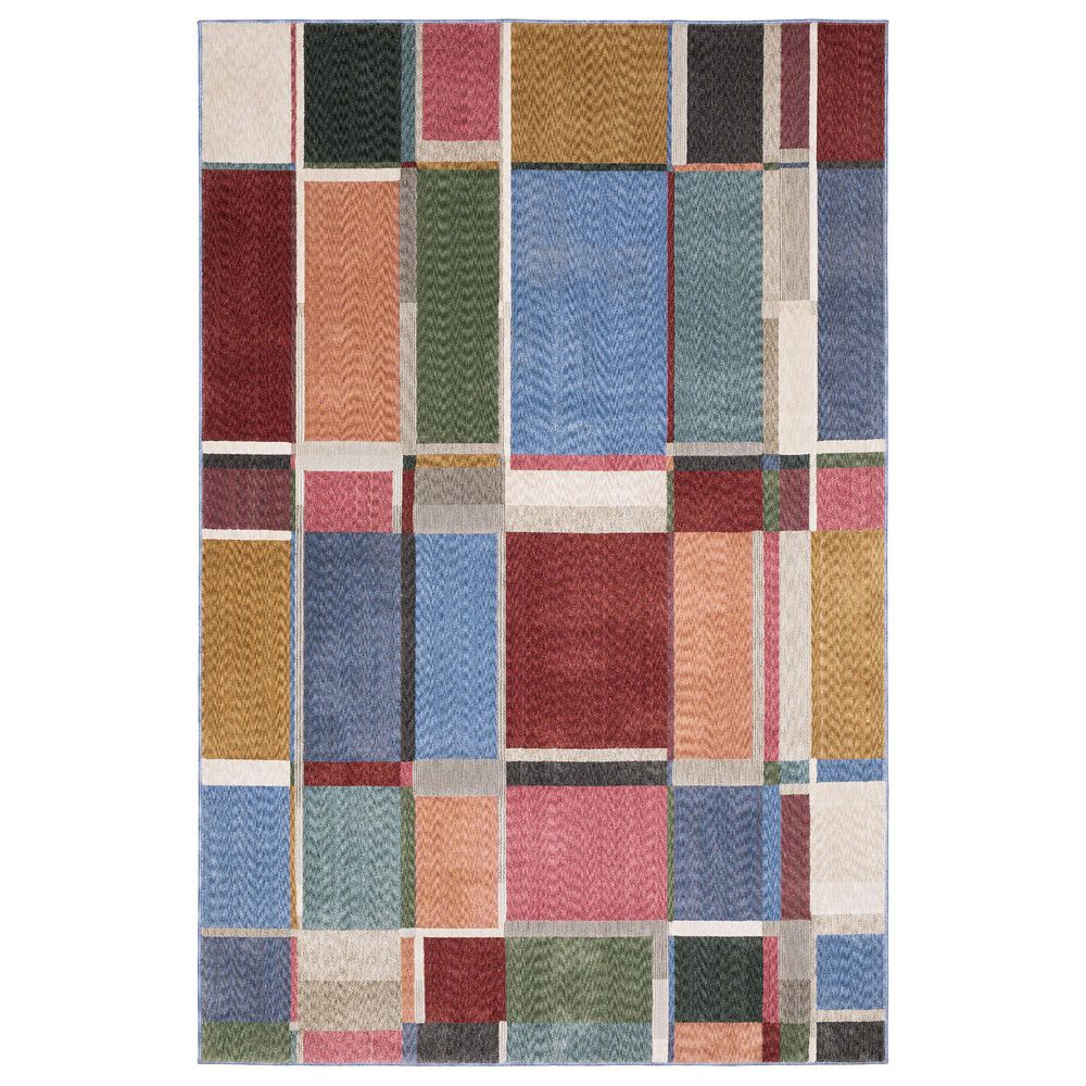 Oriental Weavers Tisdell TIS05 Multicolor 3"9" x 5"2" Area Rug, , large