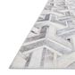 Loloi II Maddox MAD-05 3"6" x 5"6" Silver and Ivory Area Rug, , large