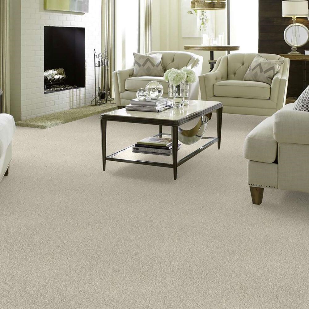 Shaw Find Your Comfort TT Blue Carpet in Homemade Ice Cream, , large