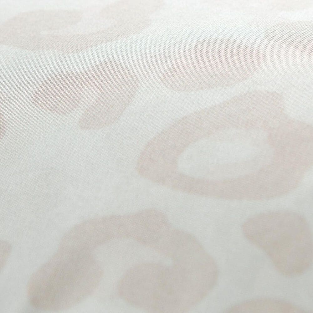 Chanasaya Home Leopard Print 3-Piece King Duvet Cover Set in Cream, , large
