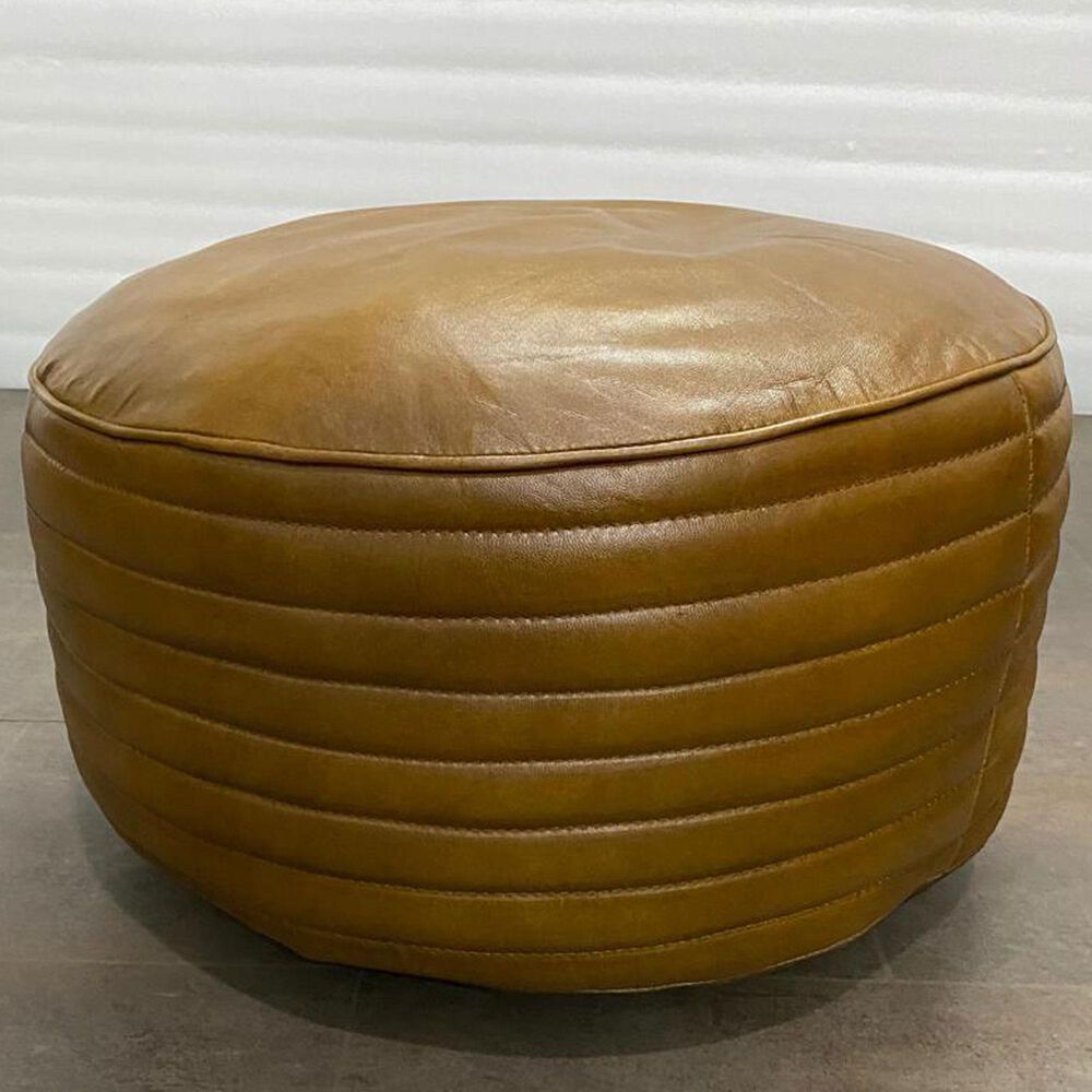 Nest Home Kabir Pouf in Brown, , large